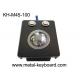 Rugged Industrial Pointing Device Panel Mount 38mm Metal Trackball No Noise