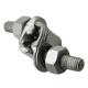 Galvanized Drop Forged Fist Grip Clip For Stainless Steel Wire Rope Type B