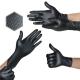 Mechanical Diamond Grip Industrial Black Nitrile Gloves Garage Duty Car Repair 8 Mil