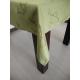 Hot selling products-100% Polyester Jacquard table cloth with butterfly design