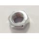 M10x1.5 Carbon Steel Nuts 6.5mm Thickness , Electroplating Zinc Surface Treatment