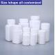 White HDPE Pill Bottle 120ml 4oz Plastic Tablet Containers