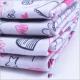 Rusha Textile  Knit 32s Poly Spun Single Jersey Heart Printed Super Soft Sleepwear Fabric