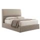 High End Modern Bedroom Furniture Sets Queen Size Leather Upholstered Bed
