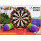 Interactive 5m High Inflatable Foot Darts Game / Inflatable Soccer Darts