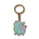 Personalised Custom Enamel Keychains Offset Print Key Tags With Logo 10mm Thickened