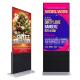 Vertical 43 Inch Infrared Touch Screen LCD Kiosk Digital Signage For Shopping Mall