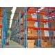 Blue / Orange Selective Pallet Racking , Adjustable Steel Pallet Racks