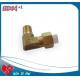 Wire Cut Lower Water Pipe Fitting Mitsubishi EDM Parts / EDM Wear Parts M682