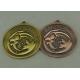 Antique Brass Zinc Alloy Shooting Medals Die Cast With 3D