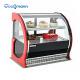 Hollow Glass Pastry Display Cooler Supermarket Bread Bakery Case Cabinet Refrigerator