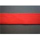 Red Polyester Custom Jacquard Ribbon Fabric Trim 2Cm Width Printed