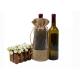 Recycled Drawstring Reusable Gift Bags Practical For Wine Bottle