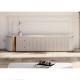 Simple Design Living Room White Wood TV Stand Home Furniture Storage Modern Modern Wooden Marble Slate Top TV Cabinet