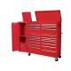 Multi-Functional Garage Tool Cabinet Silver and Red Pink with 0.8mm-1.50mm Thickness