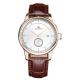 Elegant Business / Casual Men Watch With Genuine Leather Strap , Mineral Glass