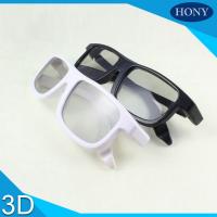 Cinema Reald Volfoni System Use Circular Polarized 3D Glasses Black Blue White Frame