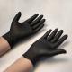 Nitrile Disposable Protective Gloves Black Color Industrials Or Meidical Use