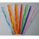 8 Sizes Multicolour transparent  Plastic Crochet Hooks Needles 5.5 (~15 cm)