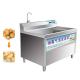 Automatic Fruit Vegetable Cleaning potato garlic cleaner Bubble spray rinse washing equipment Machine price