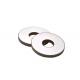 1100pF 54KHz Piezo Ceramic Ring 30x12x5mm For Cleaning Transducer