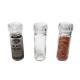 Food Grade PC Cap Clear 130g 130mm 100ml Spice Glass Jars