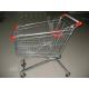Stainless Steel Shopping Trolley CE Certification With Plastic Handle And Seat