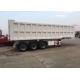 60 Tons SINOTRUK 25-45CBM Semi Truck Dump Trailer With Stable Performance