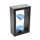 Big Sand Timer Hourglass Wooden Stool Pine Material For Souvenir And Festival Gift