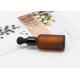 Frosted Amber Cosmetic Glass Bottle With Various Dropper 30ml 50ml