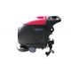 Concrete Walk Behind Floor Cleaner , Small Household Floor Scrubber Machine