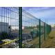 3d V Bending Curved Welded Wire Mesh Fence Hot Galvanized Steel Metal PVC Coated