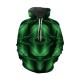 Unisex Hoodies 3D Print Pullover Hooded Sweatshirt Hoodies With Big Pockets 