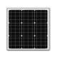 Small Size 40W 12V Solar Panel , Commercial Mono Solar Panels With White Frame
