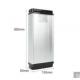 Ebike Replacment Battery Long Cycle 48V 250W 500W Silver Rear Rack Rechargeable Ebike Battery Fiets Accufahrrad Akku Fur Elektrofahrrader Lithium Battery