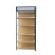 Customized Color Supermarket Display Racks Metal Heavy Duty 4 Post Shelves