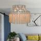 Nordic Bohemian chandelier creative living room LED lamp kitchen bedroom cotton lamp(WH-VP-227)