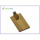 Carbonized Bamboo Card 16GB Wooden USB Flash Drive Logo Engraved Wooden USB 64 GB 2tb Flash Drive