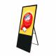 Windows 10 LCD Digital Signage Kiosk / Full HD Portable Digital Signage