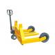 Adjustable Forks Rough Terrain Pallet Truck With Rubber Wheels 240mm Total Lift Height