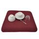 Tableware Protector Red Grid Kitchen Utensil Dish Drying Mat Quick Dry