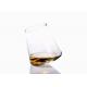 Unique Crystal 300ml Roly Poly Whisky Glasses With Smooth Rim
