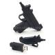 Creative toy pistol weapon gun antitank grenade shape USB flash driver custom