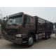 Heavy Cargo Truck , Small Cargo Truck Euro II Emission Standard 371hp