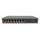 Latest POE-S0008GE(52G) 8 Port Gigabit IEEE802.3af/at PoE Switch (120W External Power Source)