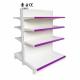 Factory customized color size Double-sided Racks Steel Supermarket Shelves Grocery Shelves