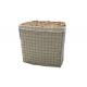 Hot Dipped Galvanized Welded Gabion Baskets Sand Color Anti - Explosion Wall