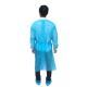 Waterproof Non Woven Disposable Surgical Gowns Blue CE ISO
