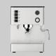 Corrima Espresso Coffee Machines 1.7Liter Water Tank 1 Year Warranty