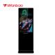 Floor Standing Indoor Digital Signage , LED Touch Screen Advertising Displays